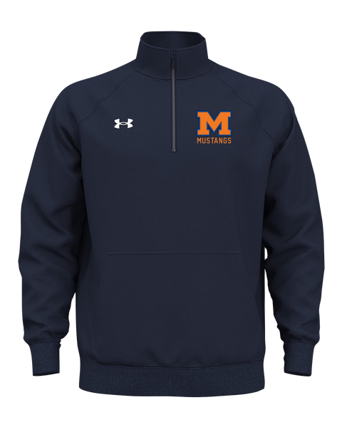 Vincent Massey Adult Under Armour Rival Fleece Quarter-Zip with Embroidered Logo