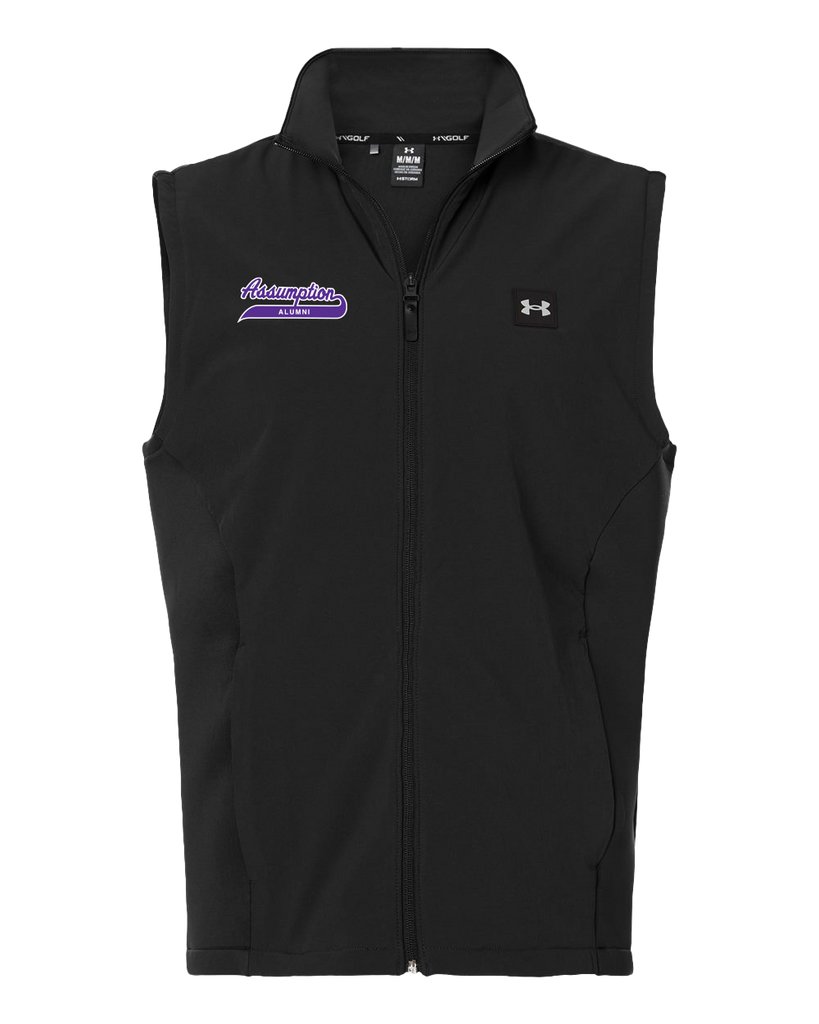 Assumption Alumni Script Adult Under Armour® Pro Storm Hybrid Vest with Embroidered Logo