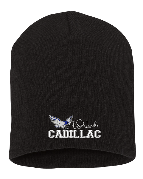 Lamothe-Cadillac Adult Knit Beanie with Embroidered Logo