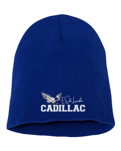 Lamothe-Cadillac Adult Knit Beanie with Embroidered Logo