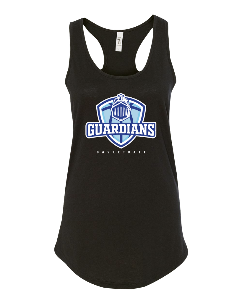 LaSalle Guardians Basketball Ladies Racerback Tank with Printed Logo