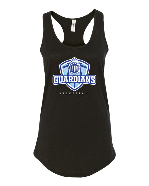 LaSalle Guardians Basketball Ladies Racerback Tank with Printed Logo