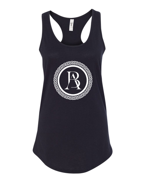 Branton Academy Ladies Racerback Tank with Printed Logo