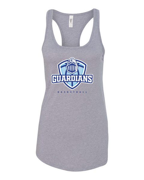 LaSalle Guardians Basketball Ladies Racerback Tank with Printed Logo