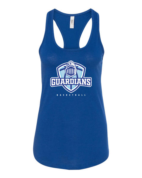 LaSalle Guardians Basketball Ladies Racerback Tank with Printed Logo