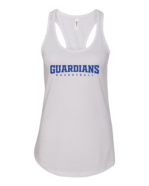 Guardians Basketball Ladies Racerback Tank with Printed Logo