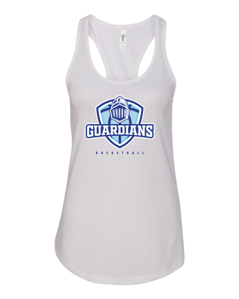 LaSalle Guardians Basketball Ladies Racerback Tank with Printed Logo