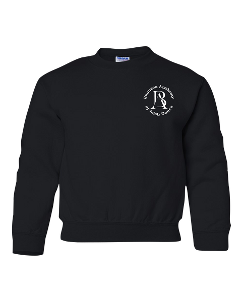 Branton Academy Youth Fleece Crewneck with Printed Logo