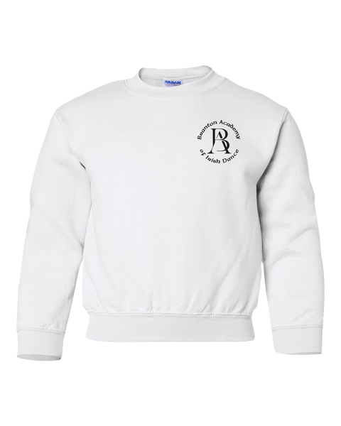 Branton Academy Youth Fleece Crewneck with Printed Logo