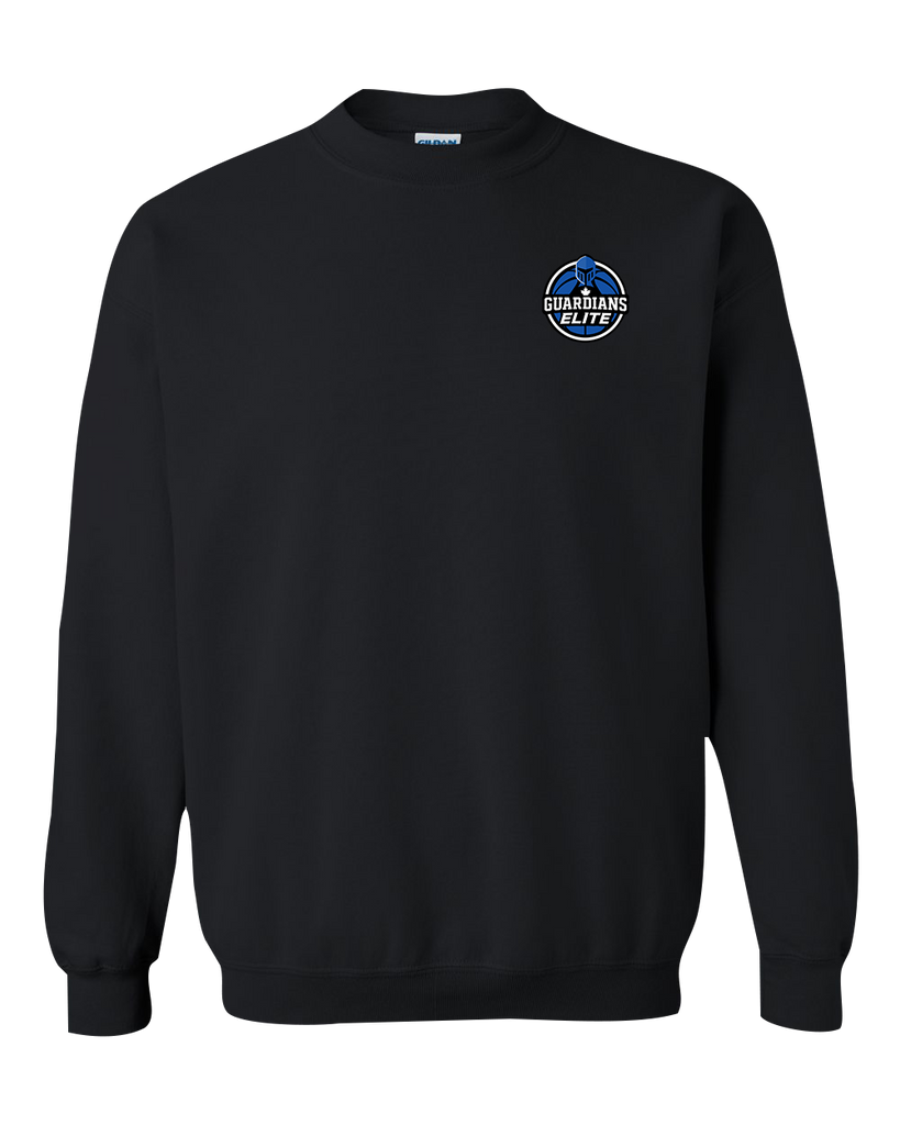 Lasalle Guardians Elite Youth Fleece Crewneck with Printed Left Chest Logo