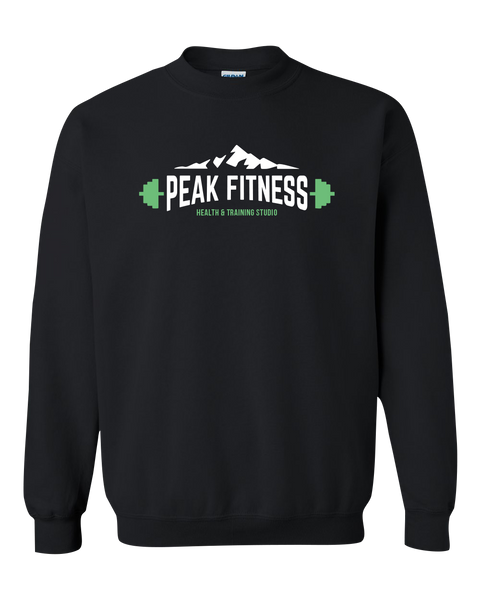 Peak Fitness Adult Fleece Crewneck with Printed Logo
