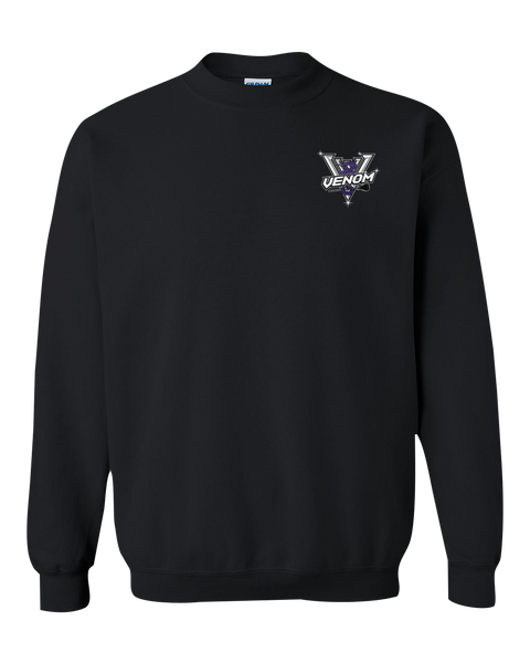 Venom WMSL Adult Fleece Crewneck with Printed Left Chest Logo