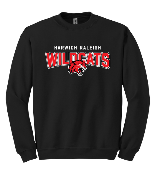 Harwich Raleigh Adult Fleece Crewneck with Printed Logo