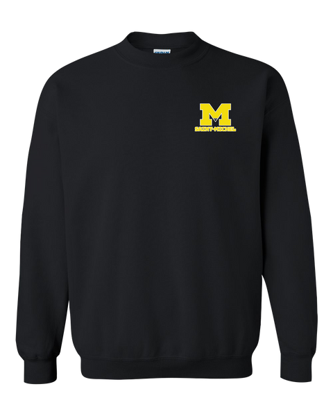 Saint-Michel Adult Fleece Crewneck with Printed Left Chest Logo