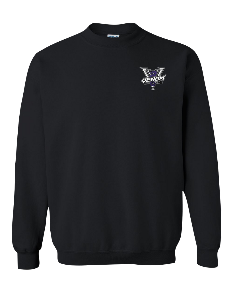 Venom WMSL Youth Fleece Crewneck with Printed Left Chest Logo