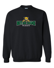Wildcats Cotton Crewneck Sweatshirt with Printed Logo ADULT