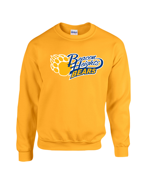 Beacon Heights Adult Fleece Crewneck with Printed Logo
