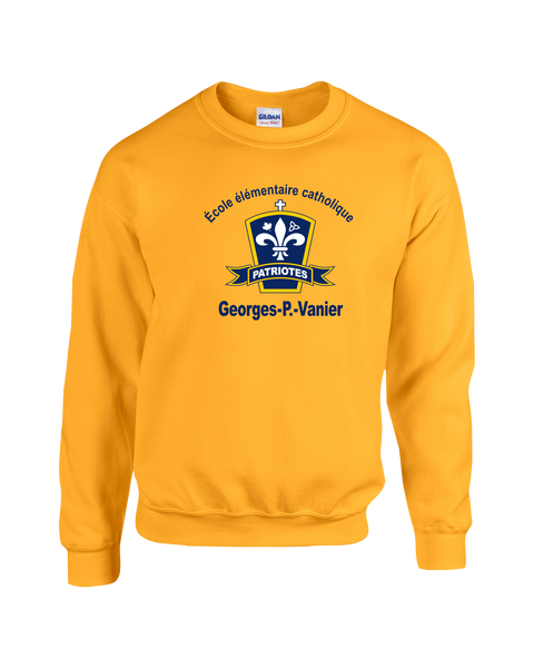 Georges-P.-Vanier Adult Fleece Crewneck with Printed Logo