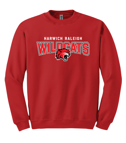 Harwich Raleigh Youth Fleece Crewneck with Printed Logo