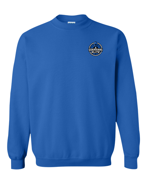 Lasalle Guardians Elite Youth Fleece Crewneck with Printed Left Chest Logo