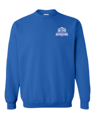 Lasalle Guardians Adult Fleece Crewneck with Printed Left Chest Logo