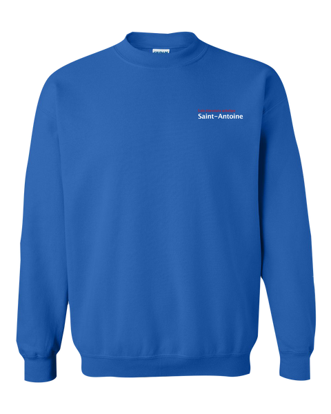 Saint-Antoine Youth Heavy Blend Crewneck Sweatshirt with Printed Left Chest Logo