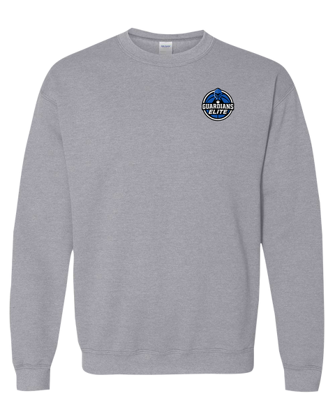 Lasalle Guardians Elite Youth Fleece Crewneck with Printed Left Chest Logo