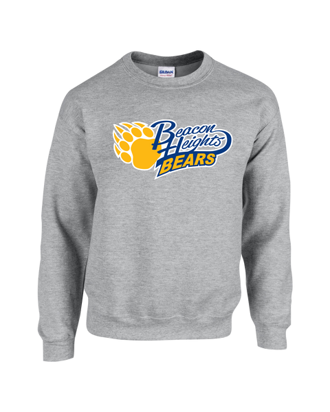 Beacon Heights Adult Fleece Crewneck with Printed Logo