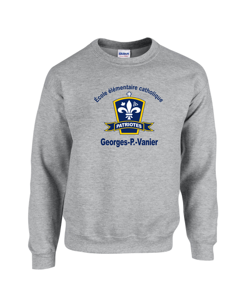 Georges-P.-Vanier Youth Fleece Crewneck with Printed Logo