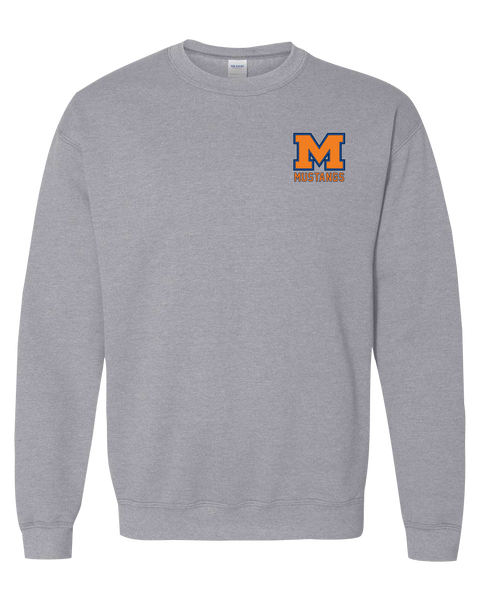 Vincent Massey Adult Fleece Crewneck with Embroidered Logo