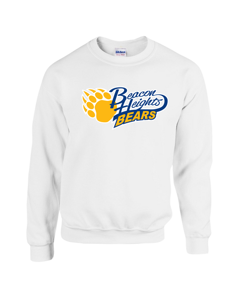 Beacon Heights Adult Fleece Crewneck with Printed Logo