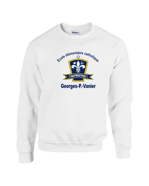 Georges-P.-Vanier Youth Fleece Crewneck with Printed Logo