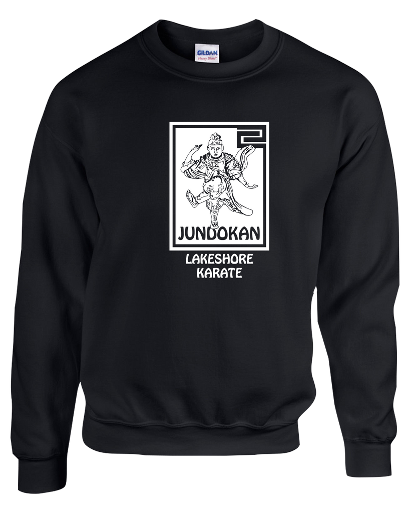 Lakeshore Karate Youth Fleece Crewneck with Printed Logo
