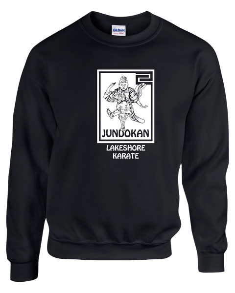 Lakeshore Karate Adult Fleece Crewneck with Printed Logo