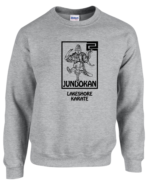 Lakeshore Karate Adult Fleece Crewneck with Printed Logo