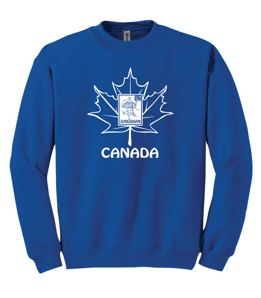 Lakeshore Karate Canada Youth Fleece Crewneck with Printed Logo