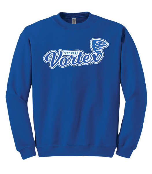 Tecumseh Vortex Adult Fleece Crewneck with Printed Logo