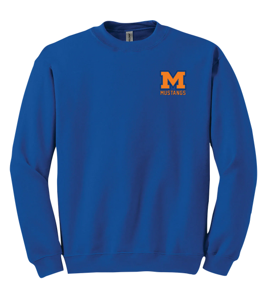 Vincent Massey Adult Fleece Crewneck with Embroidered Logo