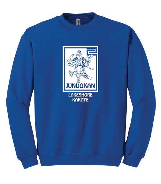 Lakeshore Karate Youth Fleece Crewneck with Printed Logo