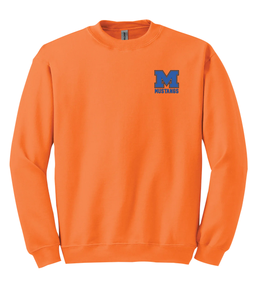 Vincent Massey Adult Fleece Crewneck with Embroidered Logo