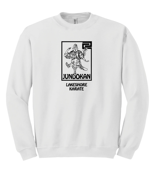Lakeshore Karate Youth Fleece Crewneck with Printed Logo