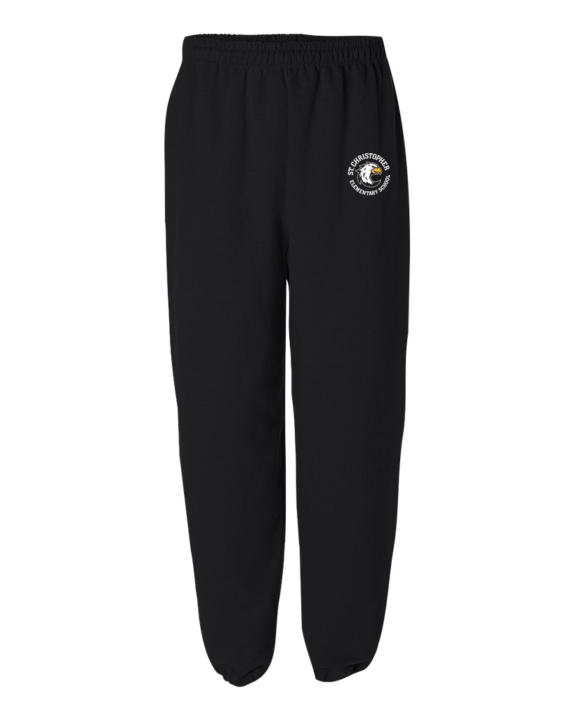 St. Christopher Adult Sweatpants with Printed Logo