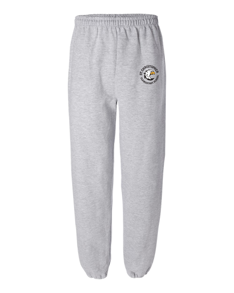 St. Christopher Adult Sweatpants with Printed Logo