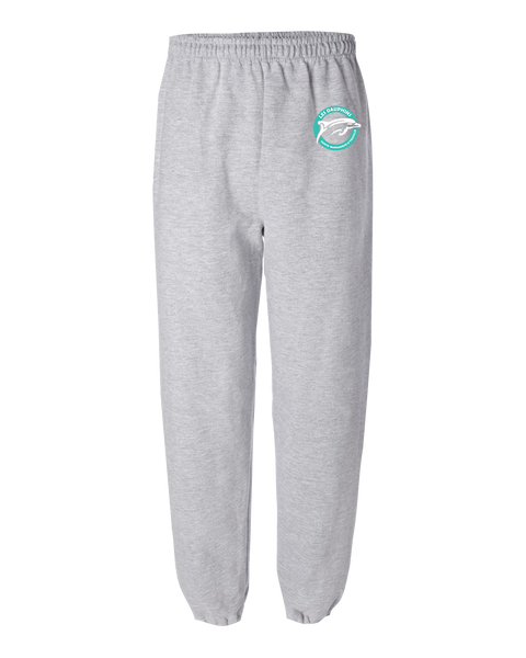Dauphins Adult Gildan Adult Heavy Blend™ Sweatpants with Printed Logo