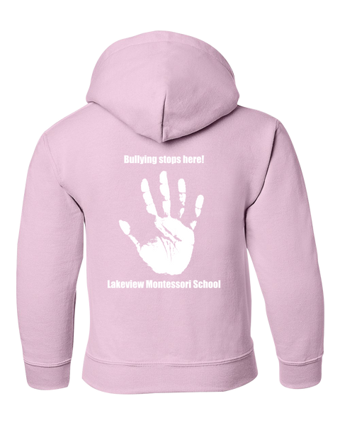 Lakeview Anti-Bullying Adult Hooded Sweatshirt with Printed Logo