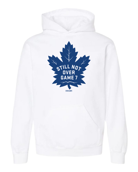"Still Not Over Game 7" Disbeleafs Youth Heavy Blend Hooded Sweatshirt with Printed Logo