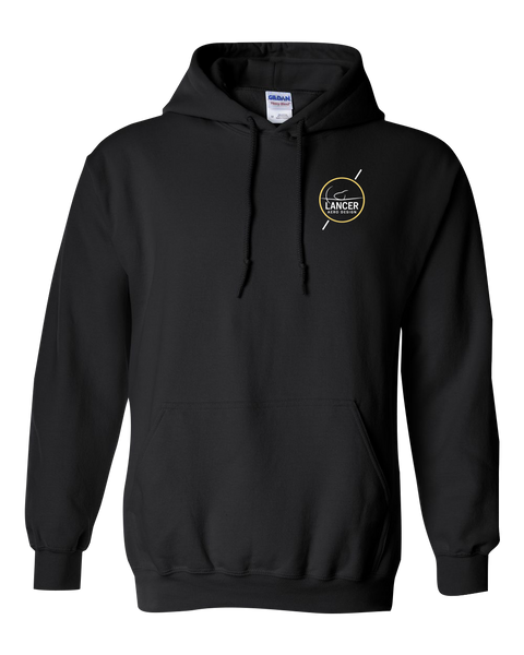 Lancer Aero Design Adult Heavy Blend Hooded Sweatshirt with Printed Left Chest Logo