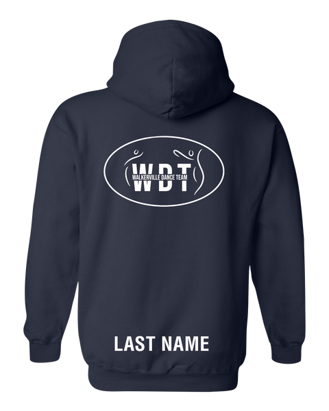 WCCA Dance Team Adult Heavy Blend Hoodie with Printed Logos