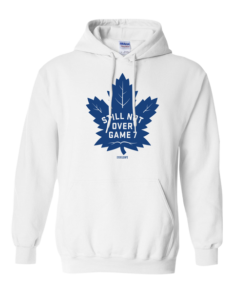 "Still Not Over Game 7" Disbeleafs Adult Heavy Blend Hooded Sweatshirt with Printed Logo