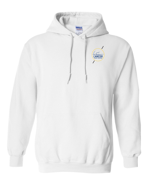 Lancer Aero Design Adult Heavy Blend Hooded Sweatshirt with Printed Left Chest Logo